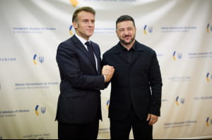 Зеленський та Макрон