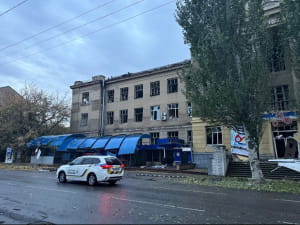 Последствия вражеской атаки 