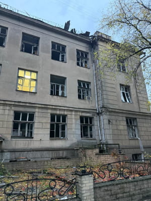 Последствия вражеской атаки 