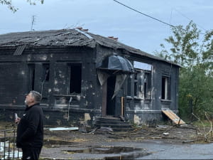 Последствия вражеской атаки 