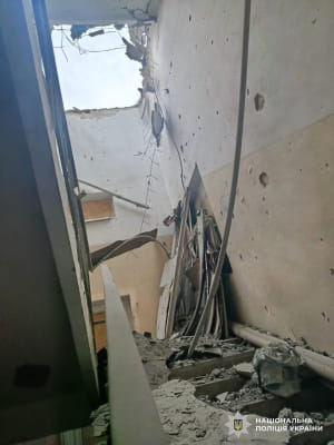 Последствия обстрела Херсонщины