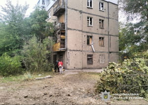 Последствия обстрела Херсонщины