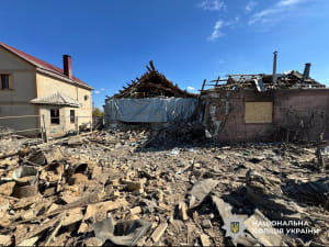 Последствия обстрела Херсонщины