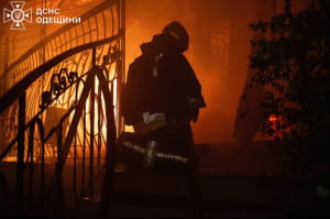 Наслідки обстрілу Одещини