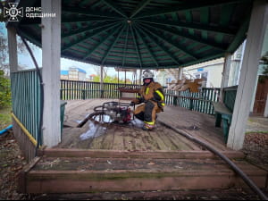 Наслідки обстрілу Одещини