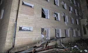 Наслідки обстрілу Одещини