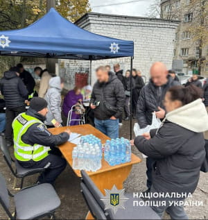 Полиция фиксирует последствия обстрела