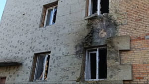 Последствия вражеской атаки по Никопольщине