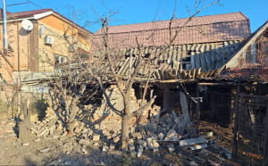 Последствия вражеской атаки по Никопольщине