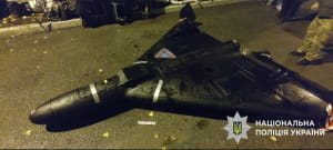 Поліція вилучила "шахед", який киянин перевозив на даху автомобіля