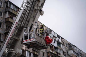 последствия вражеской атаки