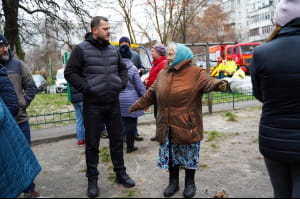 Калашник ознайомився з наслідками ворожого удару у Вишгороді