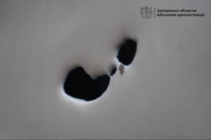 Наслідки удару по Запоріжжю 