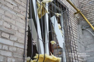 Наслідки удару по Запоріжжю 