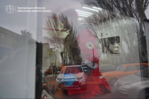 Наслідки удару по Запоріжжю 