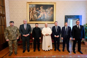 Зеленский встретился с Папой Римской