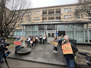 Митинг против Пронина