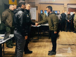 Нагородження бійців спецпідрозділу "Тимур"