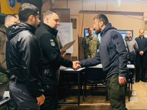 Нагородження бійців спецпідрозділу "Тимур"