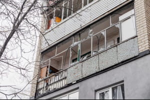 Последствия удара россии по Днепру