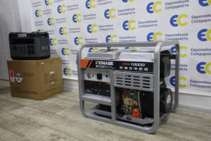 Марина Порошенко доставила генераторы в Днепропетровский областной госпиталь ветеранов