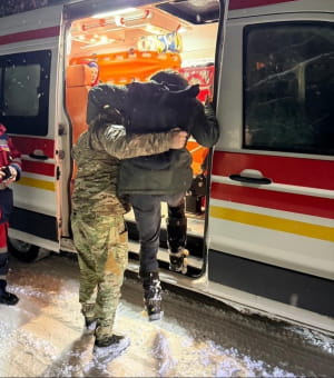 Задержаны уклонисты с обмороженными ногами и руками