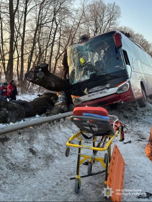 ДТП на трассе Киев-Чоп