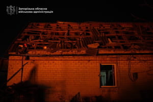 Противник атаковал Запорожье