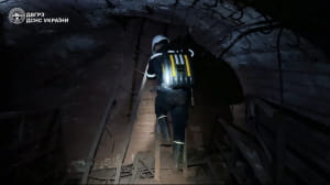 Спасение шахтёров из обесточенных шахт Кривого Рога