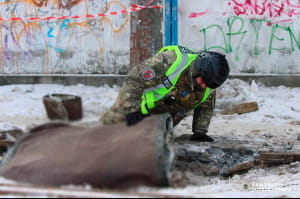 У Києві нешкодили нездетоновану бойову частину балістичної ракети
