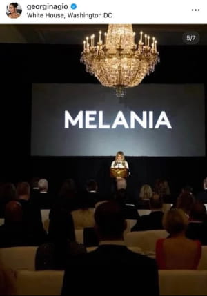 Публікації, які зробила Джорджина Родрігес