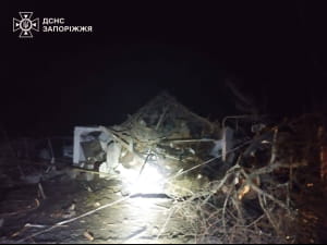 рф обстреляла Запорожскую область