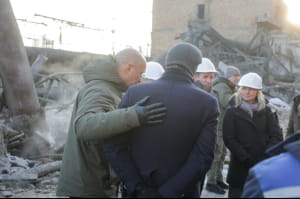 Рютте відвідав одну із атакованих ворогом ТЕЦ