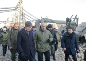 Рютте відвідав одну із атакованих ворогом ТЕЦ