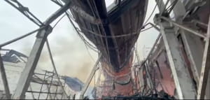 обстріл, Рошен, пожежа