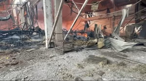 обстріл, Рошен, пожежа