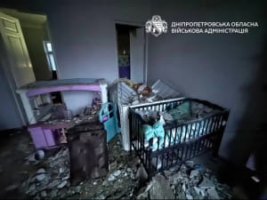 Последствия российского удара по Днепропетровской области