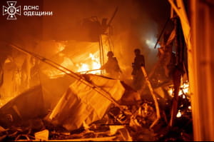Наслідки російського обстрілу Одеси