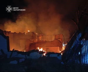 Наслідки обстрілу рф Запорізького району