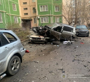 В Киевском районе Одессы произошел взрыв автомобиля