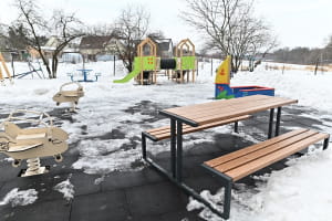 Відбудовані будинки у Бородянці