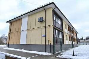 Відбудовані будинки у Бородянці