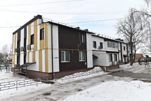 Відбудовані будинки у Бородянці