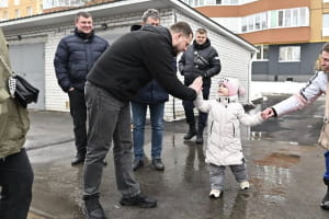 Відбудовані будинки у Бородянці
