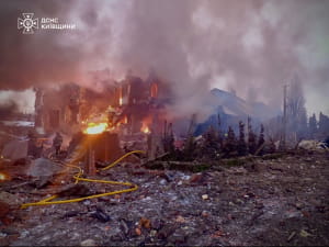 Наслідки російського обстрілу Київщини