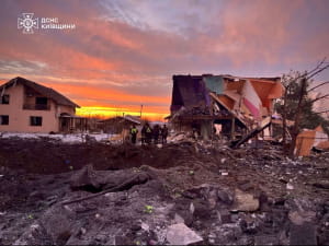Наслідки російського обстрілу Київщини