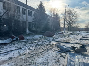 Слов'янськ. Наслідки удару ФАБ-250 (1.02.2026)