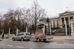 Скульптура путіна