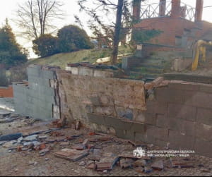 У Дніпрі дрон впав за 10 метрів від будинку Філатова