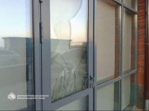 У Дніпрі дрон впав за 10 метрів від будинку Філатова